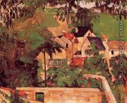Landscape At Auvers - Paul Cezanne