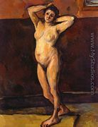 Nude Woman Standing - Paul Cezanne
