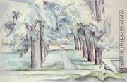 Pool And Lane Of Chestnut Trees At Jas De Bouffan - Paul Cezanne