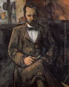 Portrait Of Ambroise Vollard - Paul Cezanne