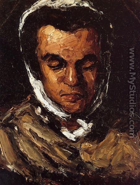 Portrait Of Marie Cezanne  The Artists Sister - Paul Cezanne
