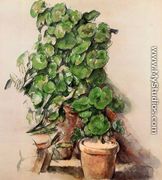 Pots Of Geraniums - Paul Cezanne