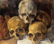 Pyramid Of Skulls2 - Paul Cezanne