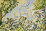The Battle Of Love - Paul Cezanne