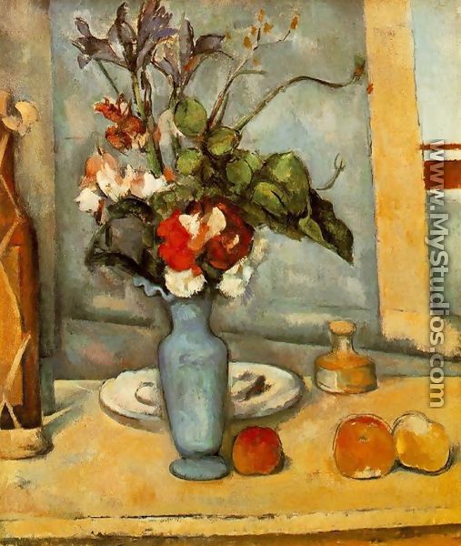 The Blue Vase2 - Paul Cezanne