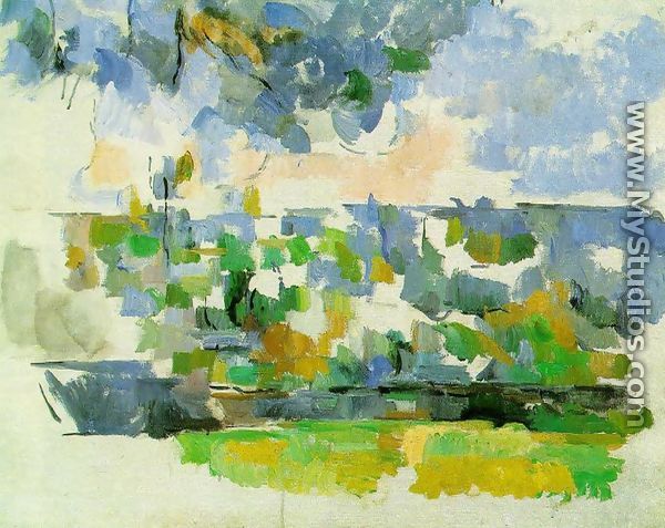 The Garden At Les Lauves - Paul Cezanne