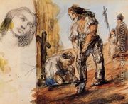 The Gravediggers - Paul Cezanne