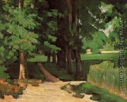 The Lane Of Chestnut Trees At The Jas De Bouffan - Paul Cezanne