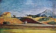 The Railway Cutting - Paul Cezanne