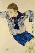 Boy In A Sailor Suit - Egon Schiele