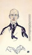 Portrait Of Karl Maylander - Egon Schiele