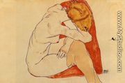 Seated Woman - Egon Schiele