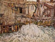 The Mill - Egon Schiele