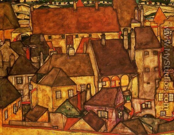 Yellow City - Egon Schiele