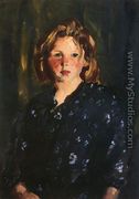 Portrait Of A Young Girl - Robert Henri