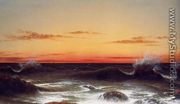 Seascape Sunset - Martin Johnson Heade