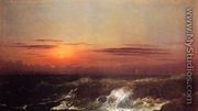 Sunset At Sea - Martin Johnson Heade