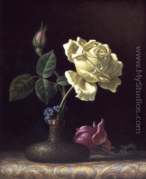 The White Rose - Martin Johnson Heade