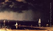 Thunder Storm On Narragansett Bay - Martin Johnson Heade