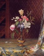 Vase Of Mixed Flowers - Martin Johnson Heade