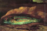 Study Of The Parrot Fish - John La Farge