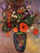 Bouquet Of Flowers In A Vase - Odilon Redon