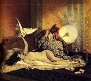 Odalisque (La Sultane) - Ferdinand Victor Leon Roybet