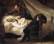 The Death of Gericault 1824 - Ary Scheffer