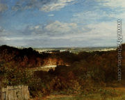 A View Towards The Seine From Suresnes - Constant Troyon