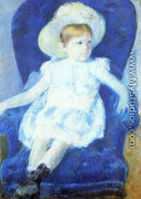 Elsie In A Blue Chair - Mary Cassatt