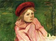 Little Girl In A Red Beret - Mary Cassatt