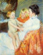 Mother  Sara And The Baby - Mary Cassatt