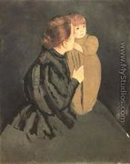 Peasant Mother And Child - Mary Cassatt