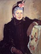 Portrait Of An Elderly Lady - Mary Cassatt
