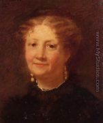 Portrait Of Madame Cordier - Mary Cassatt