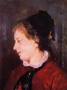 Portrait Of Madame Sisley - Mary Cassatt