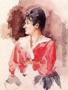 Profile Of An Italian Woman - Mary Cassatt