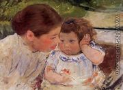 Susan Comforting The Baby - Mary Cassatt