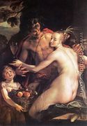 Bacchus, Ceres and Cupid - Hans Von Aachen