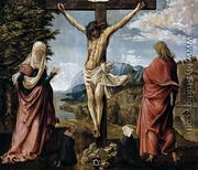 Christ on the Cross between Mary and St John 1512 - Albrecht Altdorfer