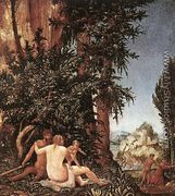 Landscape with Satyr Family 1507 - Albrecht Altdorfer