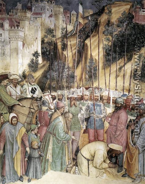 The Execution of Saint George 1380 - Altichiero da Zevio
