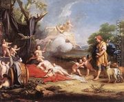 Venus and Adonis - Jacopo (Giacomo) Amigoni