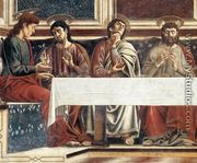 Last Supper (detail 1) 1447 - Andrea Del Castagno
