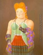 Society Lady 1994 - Fernando Botero
