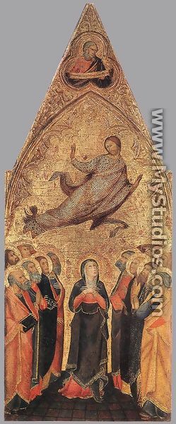 Ascension of Christ 1355 - di Vanni d