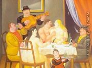 The Dinner 1994 - Fernando Botero