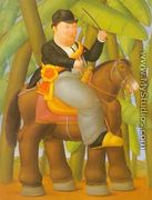 President and First Lady 1989. - Fernando Botero