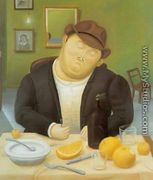 The Siesta 1986 - Fernando Botero
