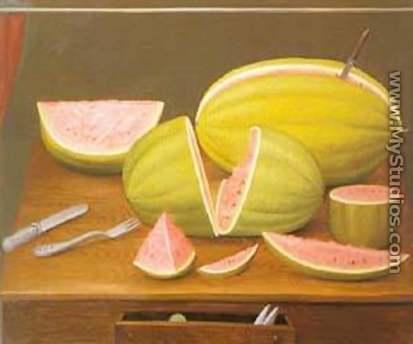 Watermelon 1989 - Fernando Botero